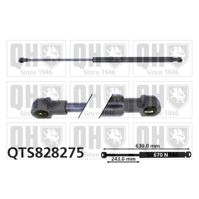 Vérin De Coffre Quinton Hazell Qts828275