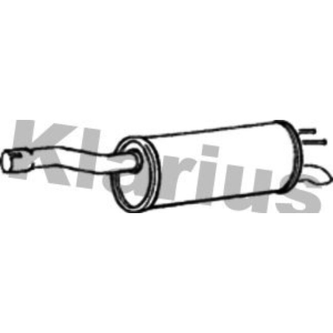 Silencieux Arrière Klarius 220730