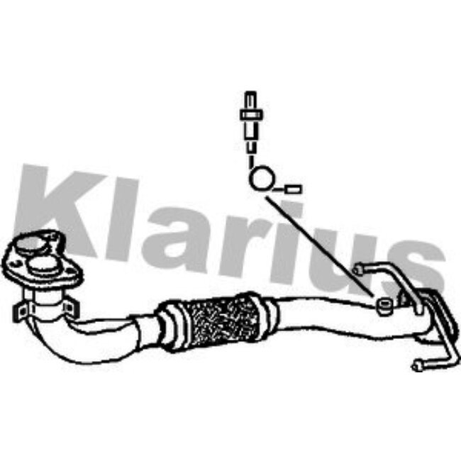 Tube D'échappement Klarius 301719
