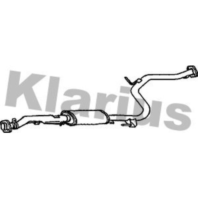 Silencieux Intermédiaire Klarius 260636