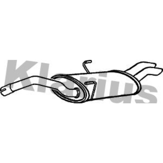 Silencieux Arrière Klarius 230808