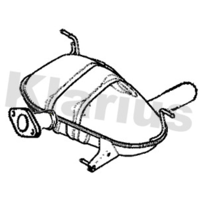 Silencieux Arrière Klarius 221044