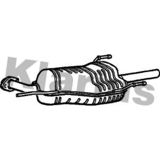 Silencieux Arrière Klarius 220651