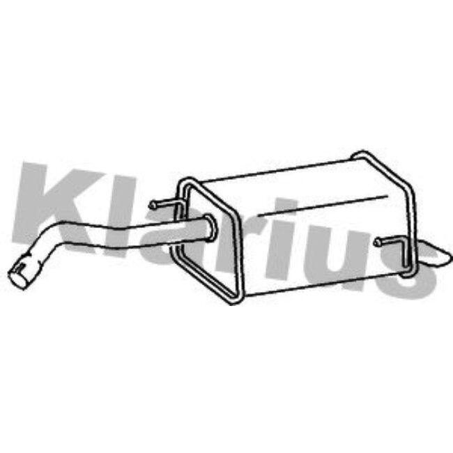 Silencieux Arrière Klarius 220953