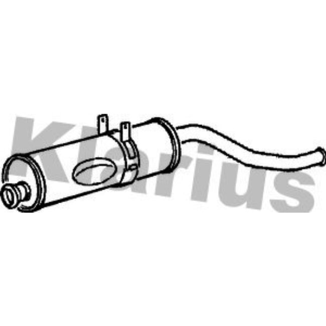 Silencieux Arrière Klarius 220034