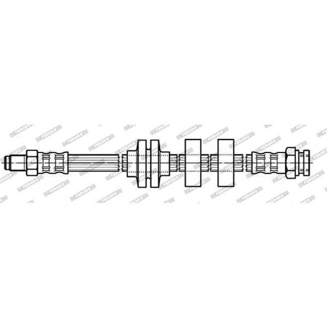 Flexible De Frein Ferodo Fhy2516