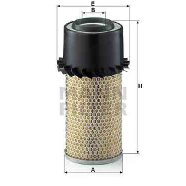 Filtre À Air Mann-filter C15165/6