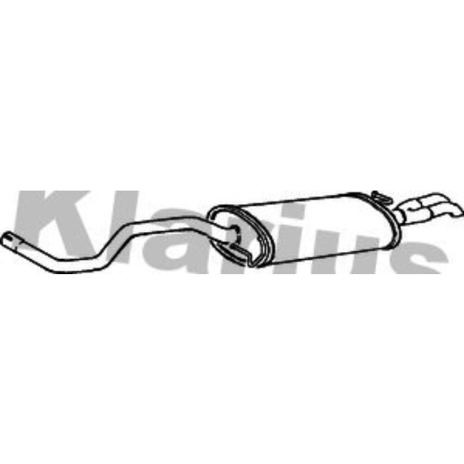 Tube D'échappement Klarius 250505