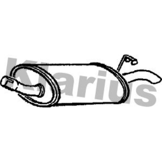 Silencieux Arrière Klarius 210075