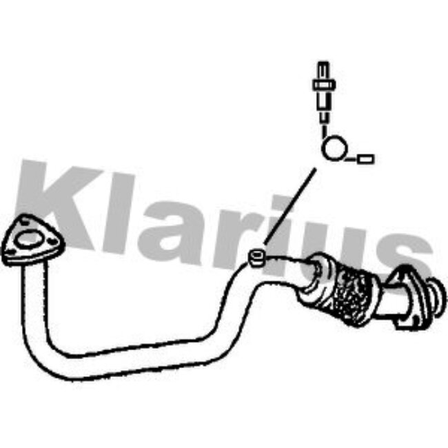 Tube D'échappement Klarius 301439