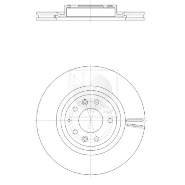 1 Disque De Frein Nps M330a20