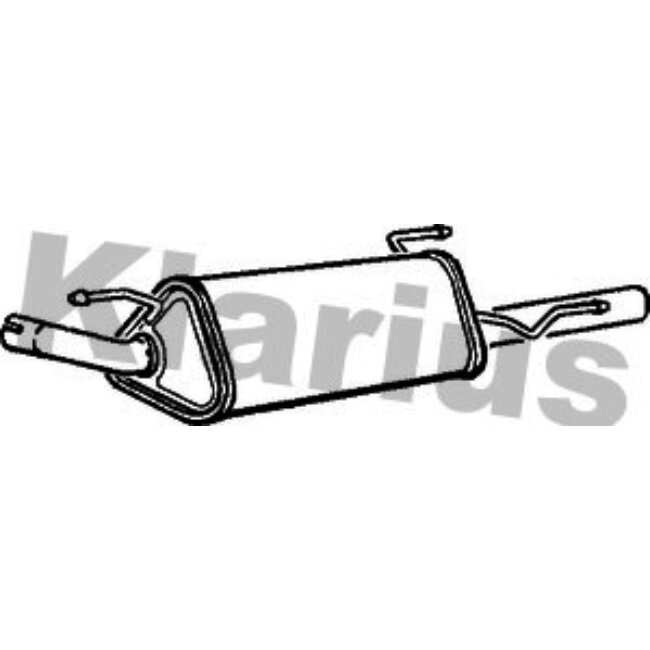 Silencieux Arrière Klarius 220708