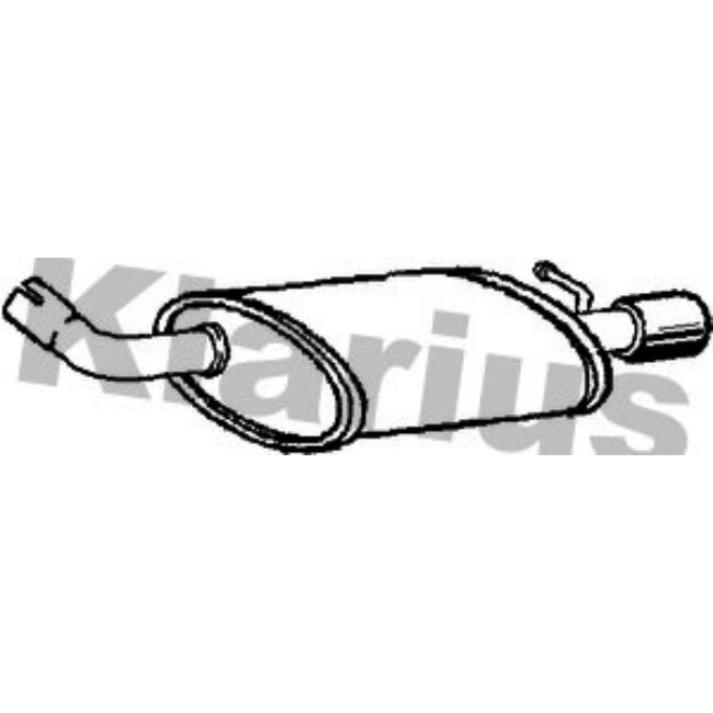 Silencieux Arrière Klarius 270654