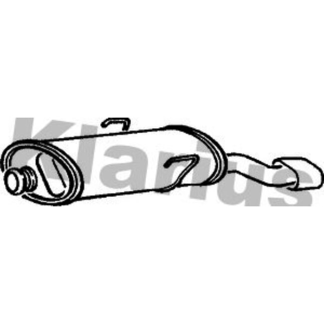 Silencieux Arrière Klarius 210751