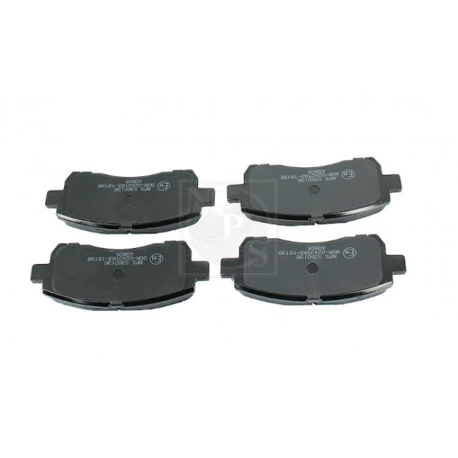 4 Plaquettes De Frein Nps S360i36