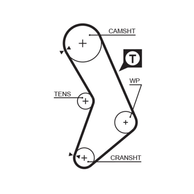 Courroie De Distribution Gates 5545xs