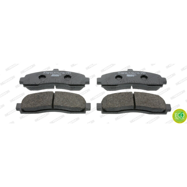 4 Plaquettes De Frein Ferodo Fdb859