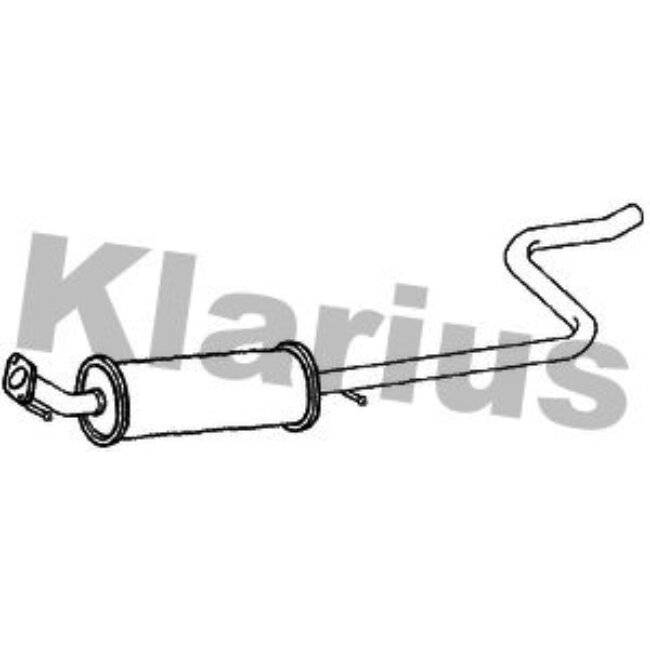 Tube D'échappement Klarius 261186