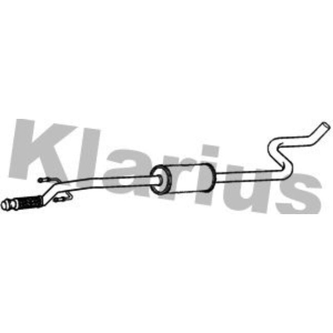 Tube D'échappement Klarius 270874