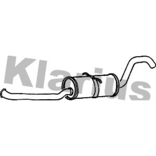 Tube D'échappement Klarius 250316