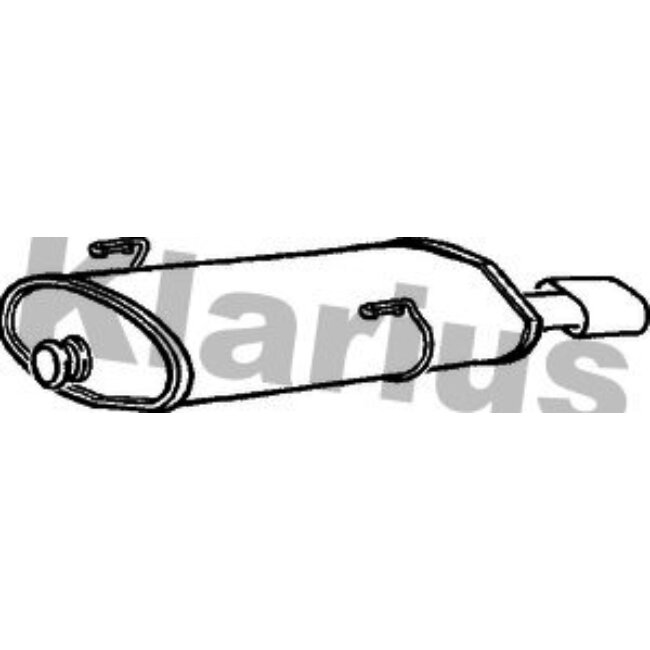 Silencieux Arrière Klarius 210699