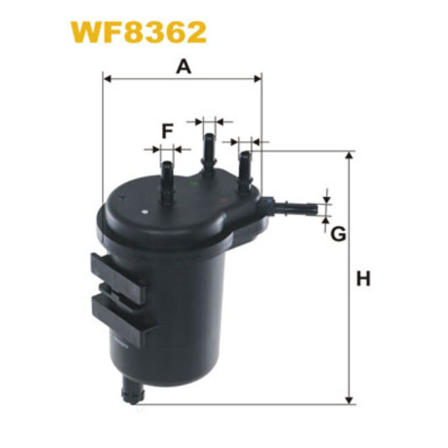 Filtre Carburant Wix Wf8362