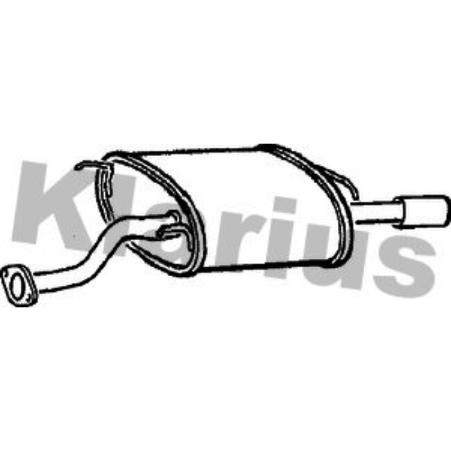 Silencieux Arrière Klarius 230662