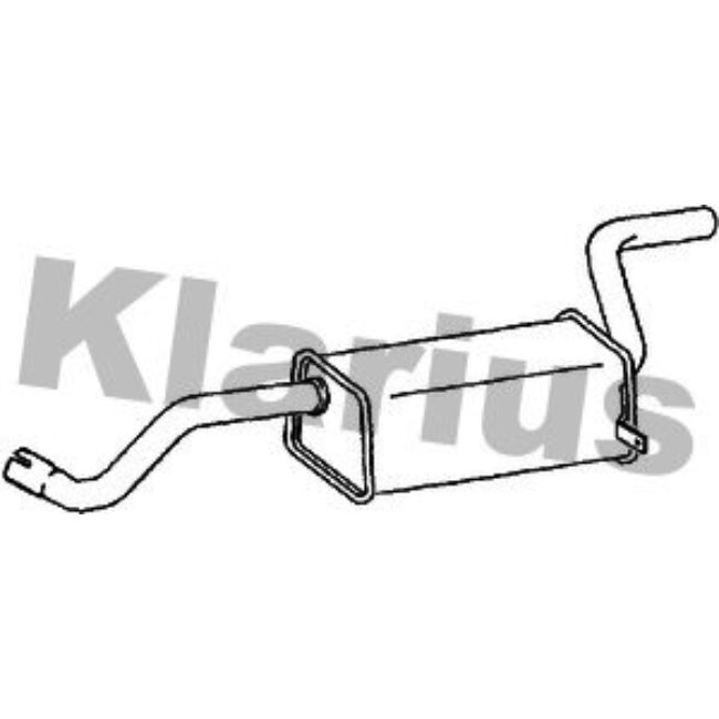 Silencieux Arrière Klarius 240760