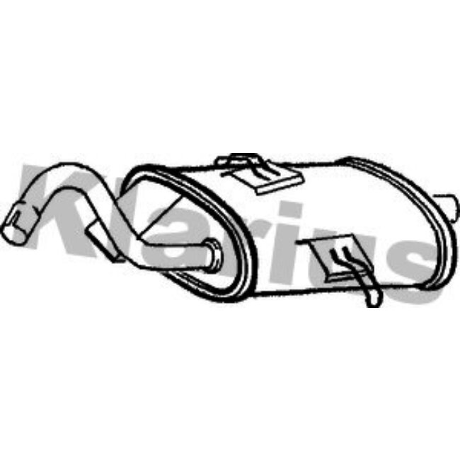 Tube D'échappement Klarius 240386