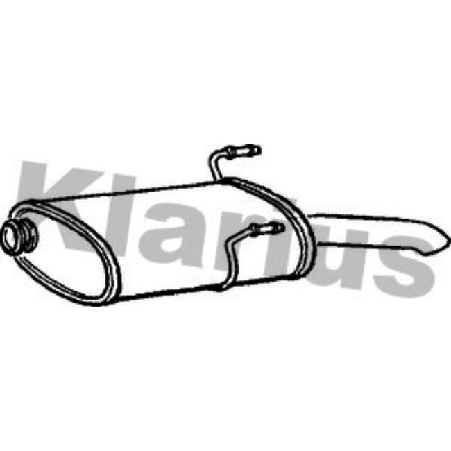 Silencieux Arrière Klarius 210577