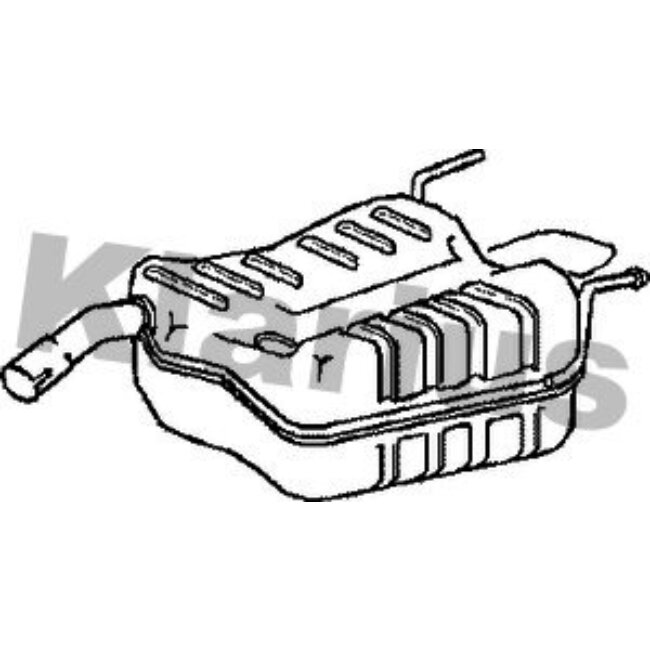 Silencieux Arrière Klarius 210807