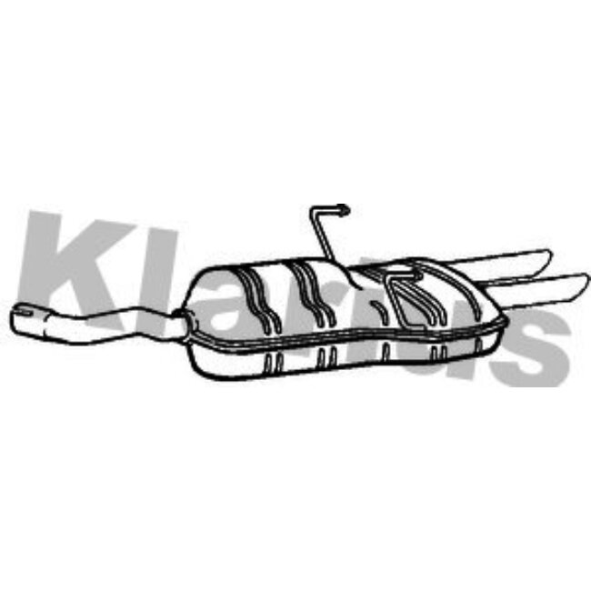 Silencieux Arrière Klarius 240818