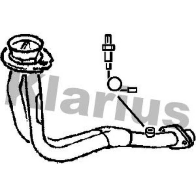 Tube D'échappement Klarius 301176