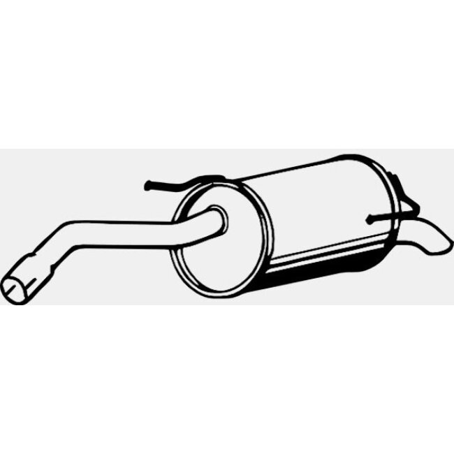 Silencieux Arrière Nps N430n278