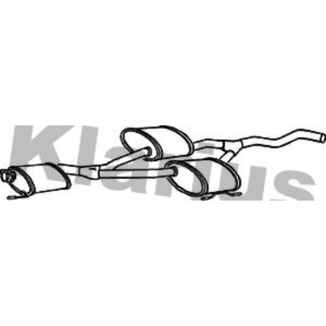 Silencieux Intermédiaire Klarius 270380