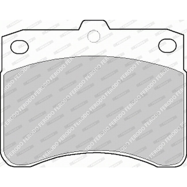 4 Plaquettes De Frein Ferodo Fvr549