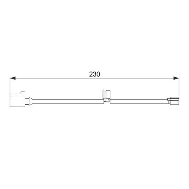 Témoin D'usure Bosch 1987474569
