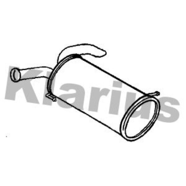 Silencieux Arrière Klarius 211086