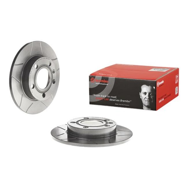 2 Disques De Frein Brembo Max 08.9136.75