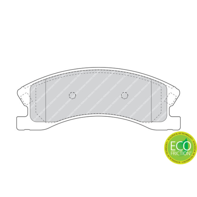 4 Plaquettes De Frein Ferodo Fdb1659