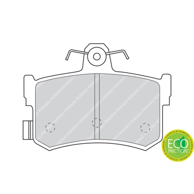 4 Plaquettes De Frein Ferodo Fdb917