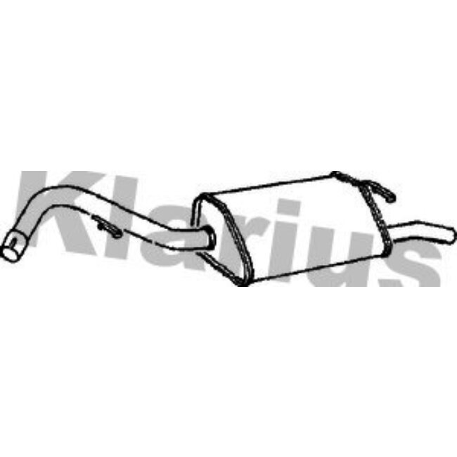 Silencieux Arrière Klarius 230521
