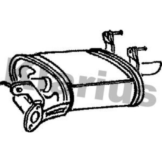 Silencieux Arrière Klarius 210411