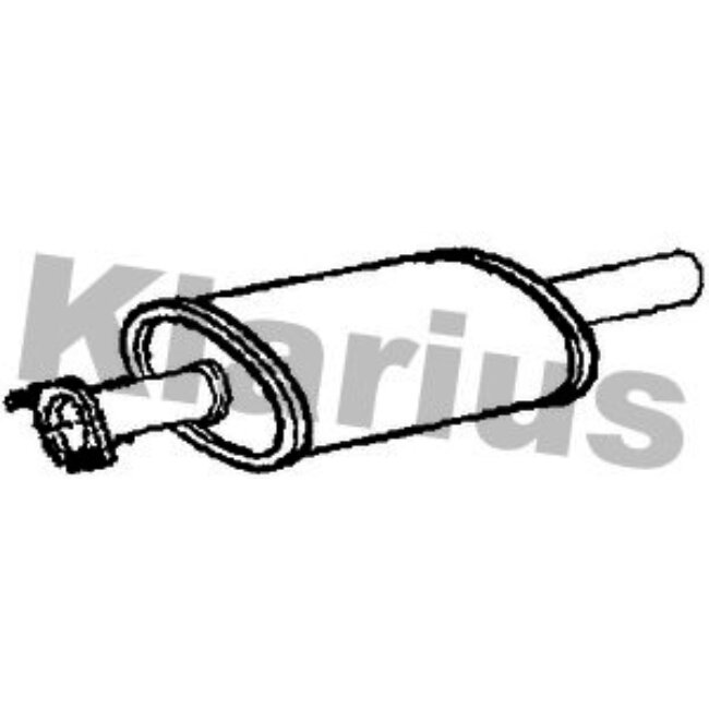 Tube D'échappement Klarius 210954