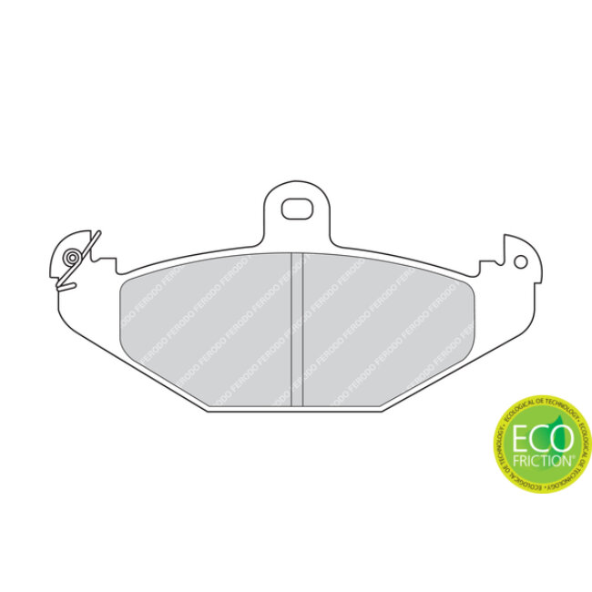 4 Plaquettes De Frein Ferodo Fdb878