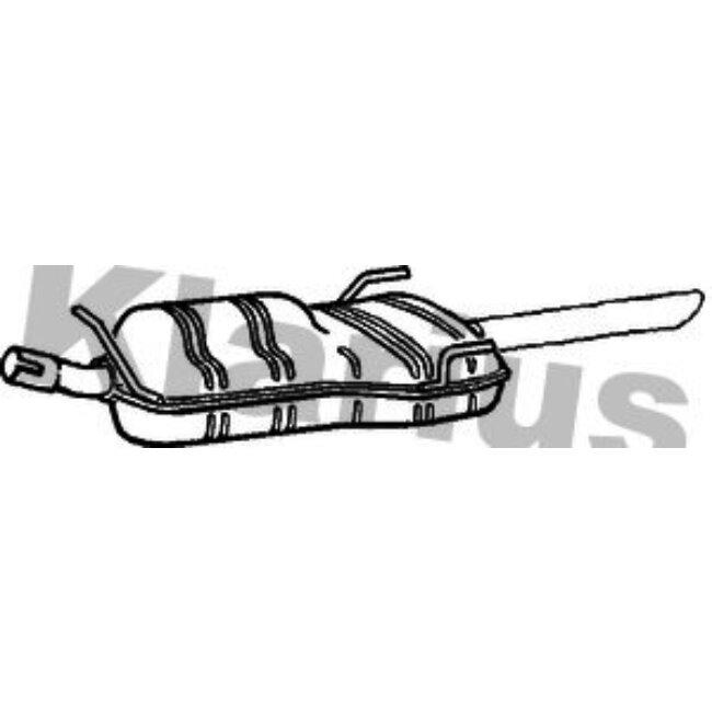 Silencieux Arrière Klarius 230372