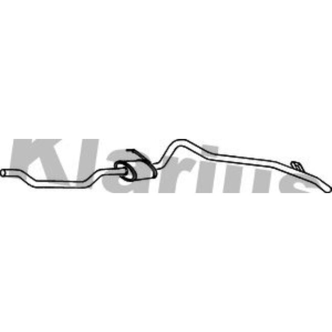 Tube D'échappement Klarius 260103