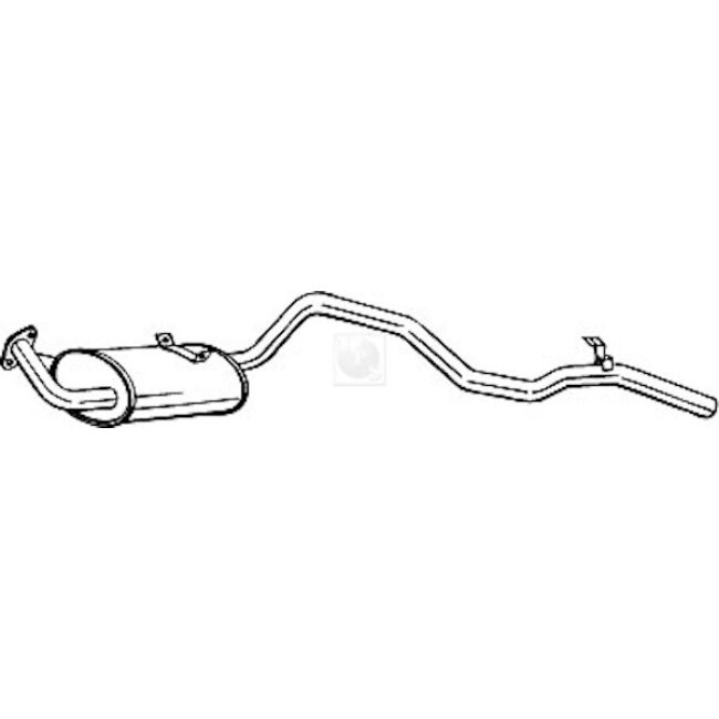 Silencieux Arrière Nps T430a176