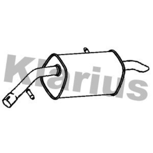 Silencieux Arrière Klarius 221660