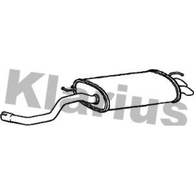 Silencieux Arrière Klarius 220906